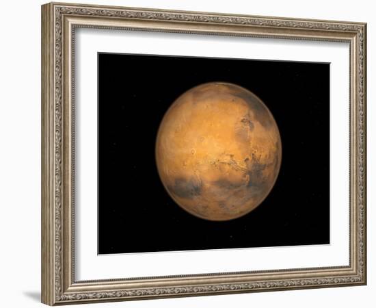 Planet Mars-Stocktrek Images-Framed Photographic Print