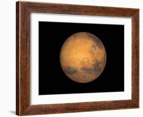 Planet Mars-Stocktrek Images-Framed Photographic Print