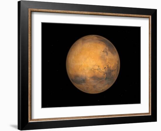 Planet Mars-Stocktrek Images-Framed Photographic Print