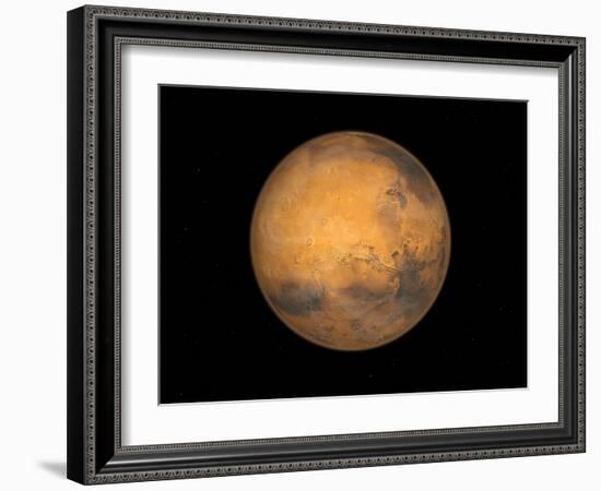 Planet Mars-Stocktrek Images-Framed Photographic Print