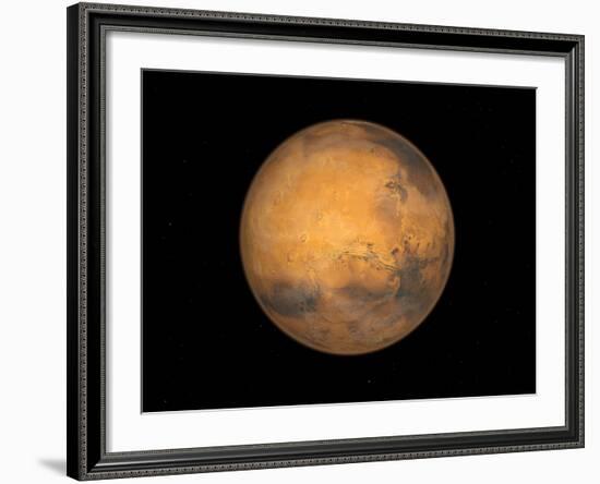 Planet Mars-Stocktrek Images-Framed Photographic Print