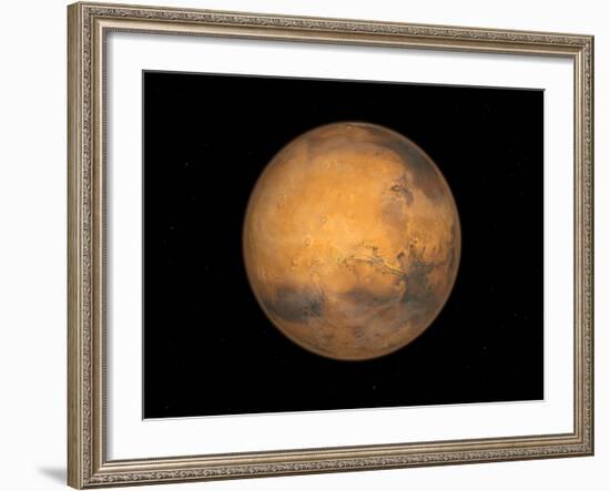 Planet Mars-Stocktrek Images-Framed Photographic Print