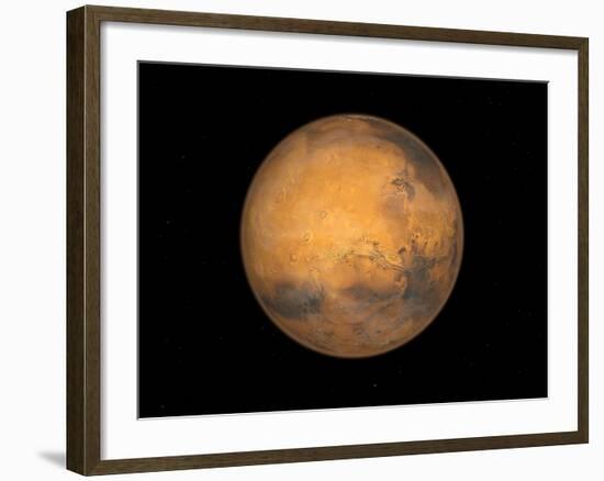 Planet Mars-Stocktrek Images-Framed Photographic Print