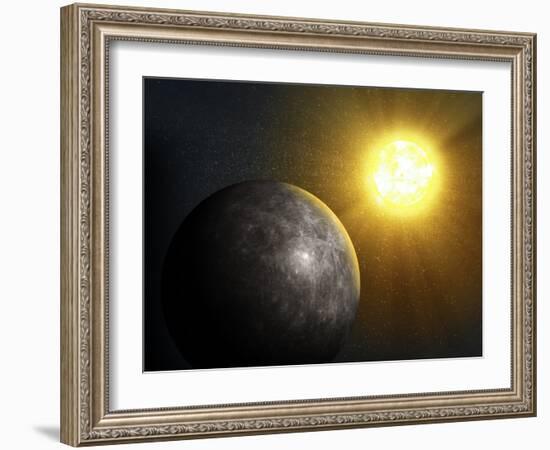 Planet Mercury, Artwork-null-Framed Photographic Print