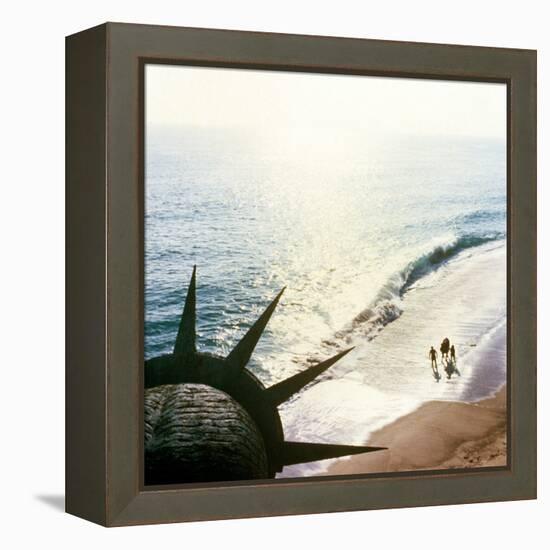 Planet of the Apes, 1968, Statue of Liberty-null-Framed Stretched Canvas