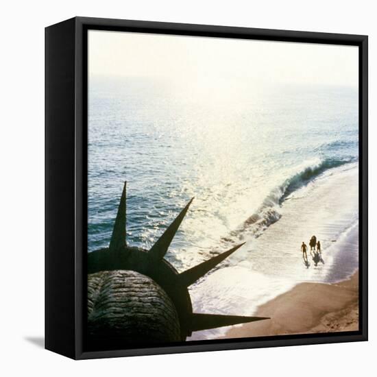 Planet of the Apes, 1968, Statue of Liberty-null-Framed Stretched Canvas