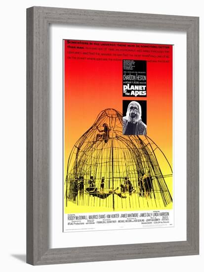 Planet of the Apes, 1968-null-Framed Art Print