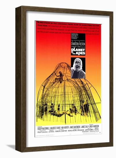 Planet of the Apes, 1968-null-Framed Art Print