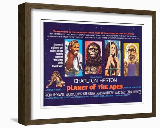 Planet of the Apes, 1968-null-Framed Giclee Print