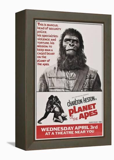 Planet of the Apes-null-Framed Stretched Canvas