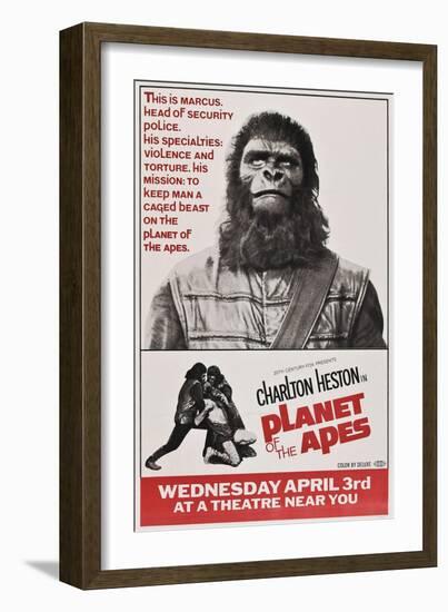 Planet of the Apes-null-Framed Art Print