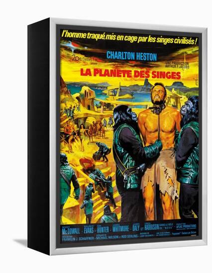 Planet of the Apes-null-Framed Stretched Canvas