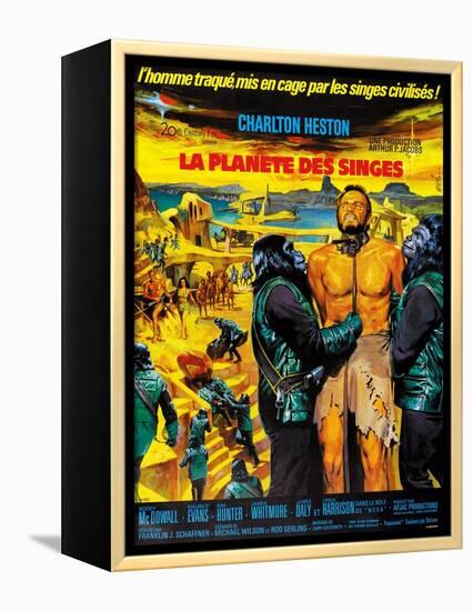 Planet of the Apes-null-Framed Stretched Canvas