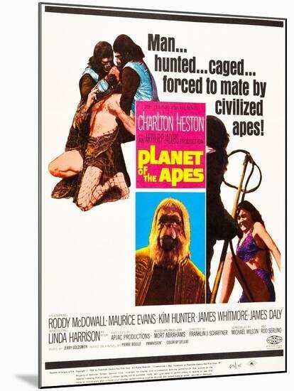PLANET OF THE APES-null-Mounted Art Print