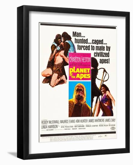 PLANET OF THE APES-null-Framed Art Print