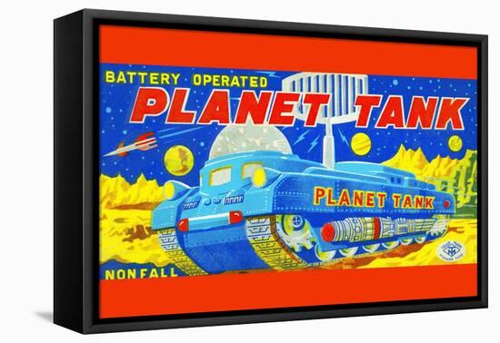 Planet Tank-null-Framed Stretched Canvas