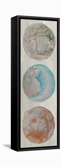 Planet Trio II-Alicia Ludwig-Framed Stretched Canvas