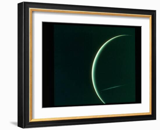 Planet Uranus Taken from Voyager 2 Spacecraft-null-Framed Photographic Print