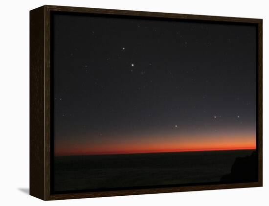 Planetary Conjunction, Optical Image-Eckhard Slawik-Framed Premier Image Canvas