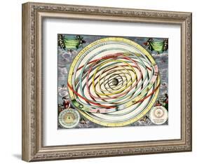 Planetary Orbits, Harmonia Macrocosmica, 1660-Science Source-Framed Giclee Print