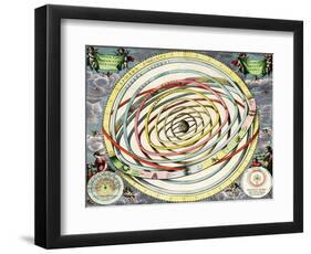 Planetary Orbits, Harmonia Macrocosmica, 1660-Science Source-Framed Giclee Print