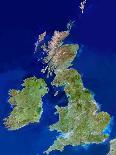 Satellite Image of Scotland-PLANETOBSERVER-Photographic Print