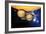 Planets And Sun with Scale-Detlev Van Ravenswaay-Framed Photographic Print