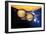 Planets And Sun with Scale-Detlev Van Ravenswaay-Framed Photographic Print