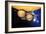 Planets And Sun with Scale-Detlev Van Ravenswaay-Framed Photographic Print