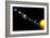 Planets of the Solar System-null-Framed Art Print