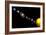 Planets of the Solar System-null-Framed Art Print