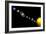 Planets of the Solar System-null-Framed Premium Giclee Print