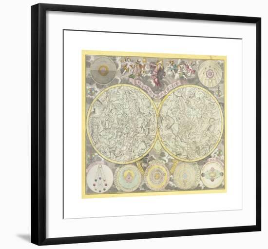 Planispharium Coeleste-The Vintage Collection-Framed Premium Giclee Print