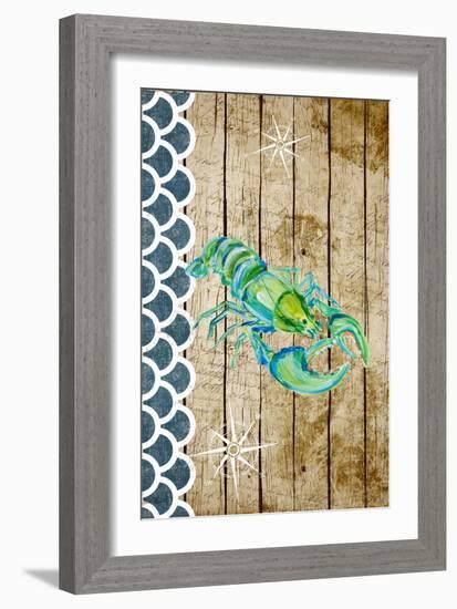 Planked Sealife I-Julie DeRice-Framed Art Print