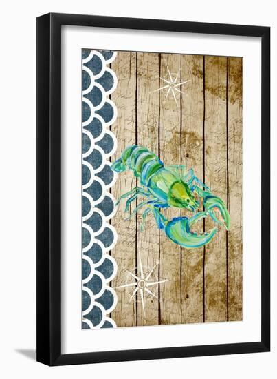 Planked Sealife I-Julie DeRice-Framed Art Print