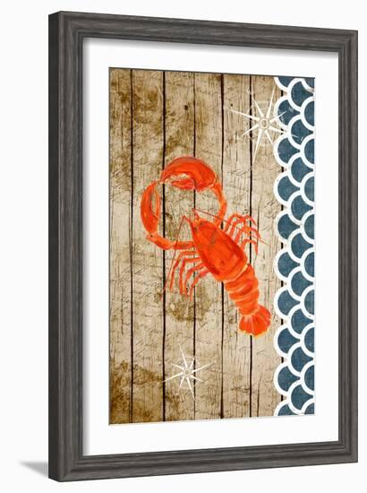 Planked Sealife II-Julie DeRice-Framed Art Print