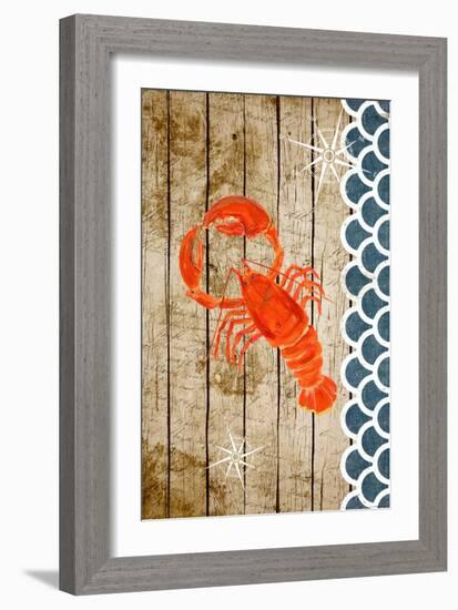 Planked Sealife II-Julie DeRice-Framed Art Print