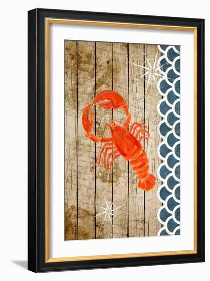 Planked Sealife II-Julie DeRice-Framed Art Print