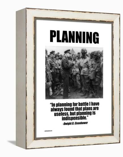 Planning-Wilbur Pierce-Framed Stretched Canvas