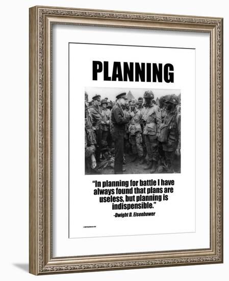 Planning-Wilbur Pierce-Framed Premium Giclee Print