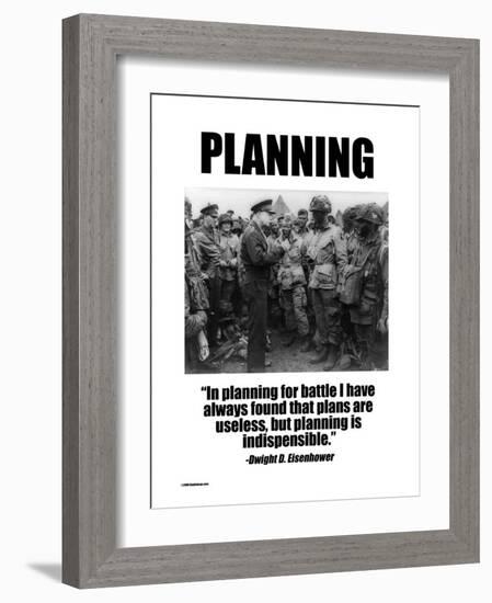 Planning-Wilbur Pierce-Framed Premium Giclee Print