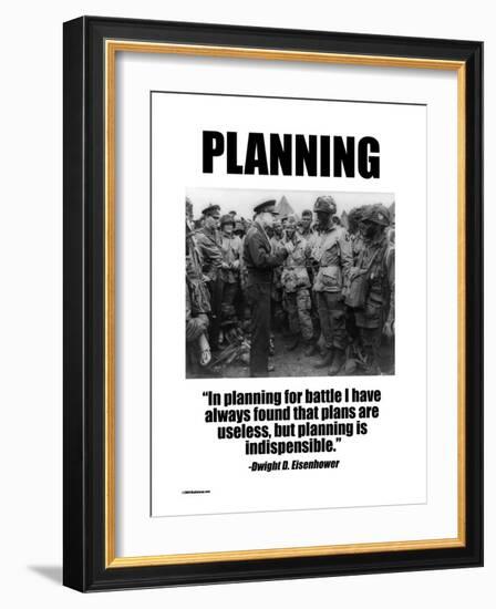 Planning-Wilbur Pierce-Framed Premium Giclee Print