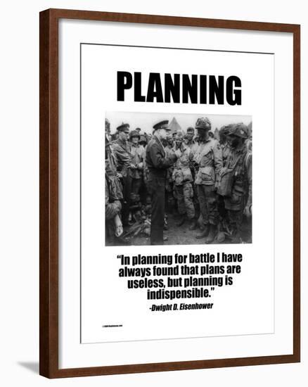 Planning-Wilbur Pierce-Framed Art Print