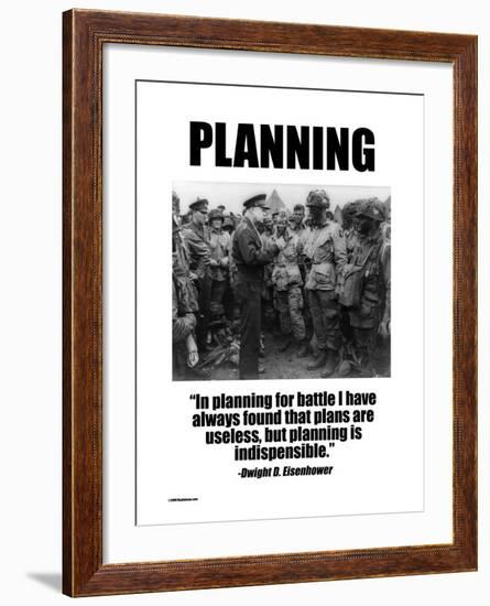 Planning-Wilbur Pierce-Framed Art Print