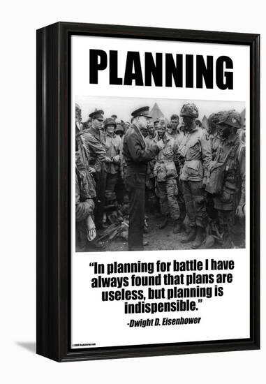 Planning-Wilbur Pierce-Framed Stretched Canvas