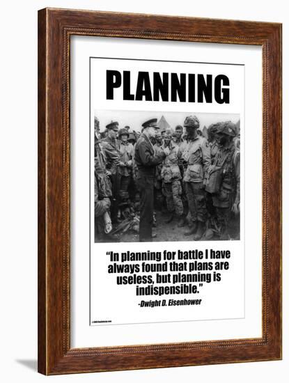 Planning-Wilbur Pierce-Framed Art Print