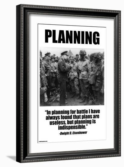 Planning-Wilbur Pierce-Framed Art Print