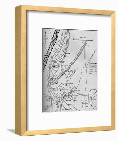 'Plans of the Battle of Candahar, (September 1, 1880)', c1880-Unknown-Framed Giclee Print