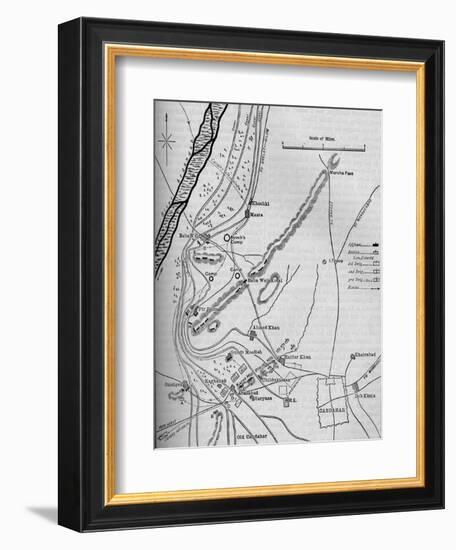 'Plans of the Battle of Candahar, (September 1, 1880)', c1880-Unknown-Framed Giclee Print