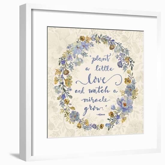 Plant A Little Love 100-Yachal Design-Framed Giclee Print